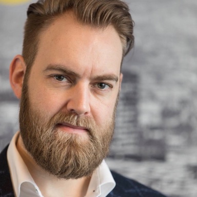 Portrettfoto av Martin Glendrange